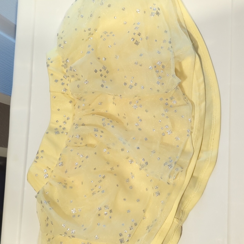 Yellow princess skirt